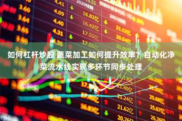 如何杠杆炒股 蔬菜加工如何提升效率？自动化净菜流水线实现多环节同步处理