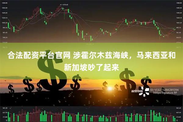 合法配资平台官网 涉霍尔木兹海峡，马来西亚和新加坡吵了起来